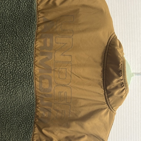 Under Armour Fuzzy Zip Up Sweatshirt - Picture 3 of 4